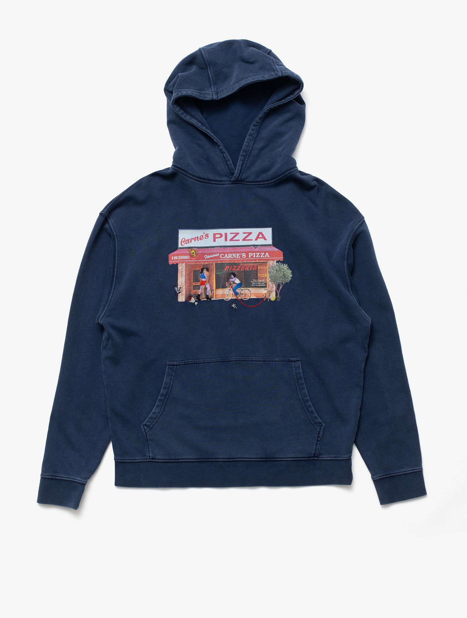 carne bollente フーディー パーカー XL Carne Bollente: SSENSE Exclusive Gray Zipcode Desire 'Sex' Hoodie
